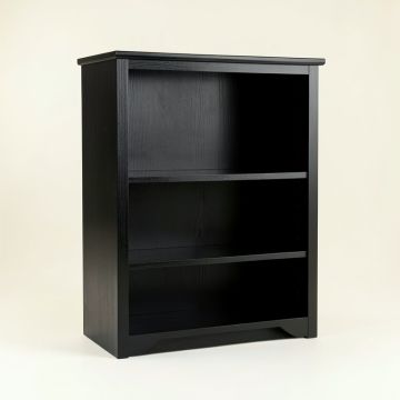 Stone Bend Freestanding Bookcase - Black (synthetic illustration; no displayed measurements)