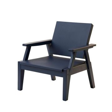 Birch Branch Outdoor Lounge Chair - Navy (synthetic illustration; no displayed measurements)