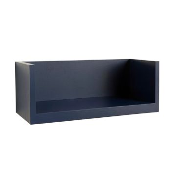 Spruce Arc Wall-Mounted Shelf - Navy