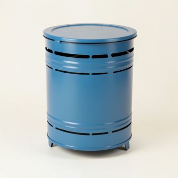 Laurel Arc Closed Garden Compost Bin - Blue (synthetic illustration; no displayed measurements)