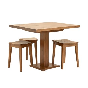 Faulkland Square Indoor And Outdoor 3 Piece Bar Height Dining Set
