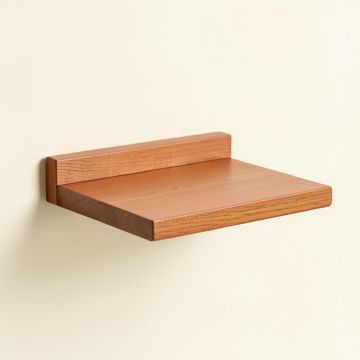Alder Falls Wall-Mounted Cat Perch - Terracotta (synthetic illustration; no displayed measurements)
