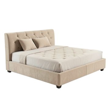 Bonucci Tufted Upholstered Low Profile Standard Bed