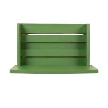 Olive Canyon Wall-Mounted Entryway Organizer Shelf - Green