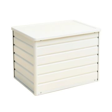 Brook Bluff Closed Outdoor Storage Box - White