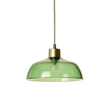 Holly Arc Pendant Light Suspended From One Plain Cable