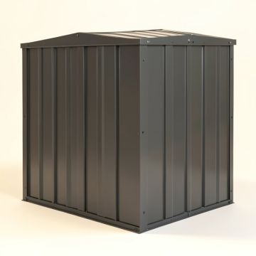 10 Ft. 4 In . W X 5 Ft. D Metal Storage Shed (synthetic illustration; no displayed measurements)