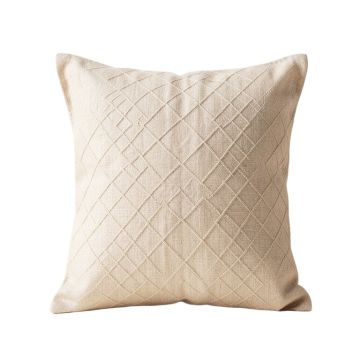 Linden Bluff Filled Accent Pillow - Beige