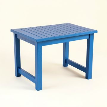 Meadow Dale Patio Table - Blue (synthetic illustration; no displayed measurements)