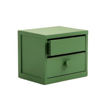 Hill Brook Small-Parts Storage Drawer Cabinet - Green