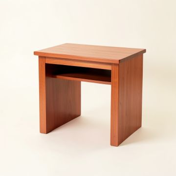 Linden Bend Small Writing Desk - Terracotta (synthetic illustration; no displayed measurements)