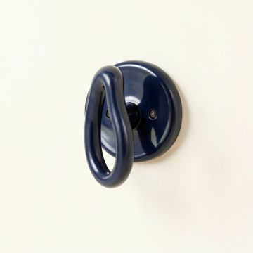 Heath Branch Wall-Mounted Robe Hook - Navy (synthetic illustration; no displayed measurements)