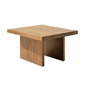 Cypress Point Solid Wood Block Coffee Table