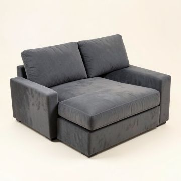 Lea 56 '' Recessed Arm Sofa Bed With Reversible Cushions (synthetic illustration; no displayed measurements)