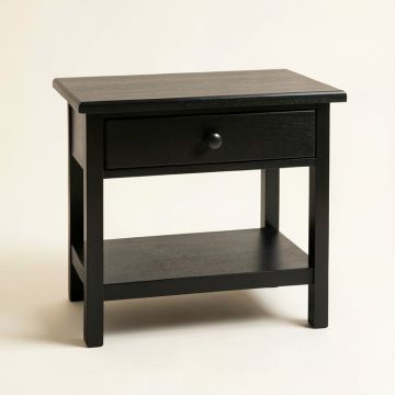 Shore Crest Nightstand - Black (synthetic illustration; no displayed measurements)