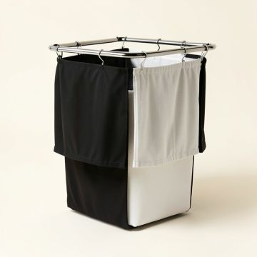 Wayfair Basics Laundry Center With Hanging Bar (synthetic illustration; no displayed measurements)