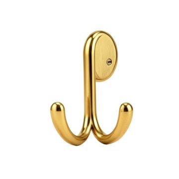 Brass Wall Mounted Robe Hook