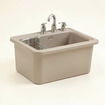 Retrofit 27 '' L X 22 '' W Farmhouse/Apron Kitchen Sink (synthetic illustration; no displayed measurements)