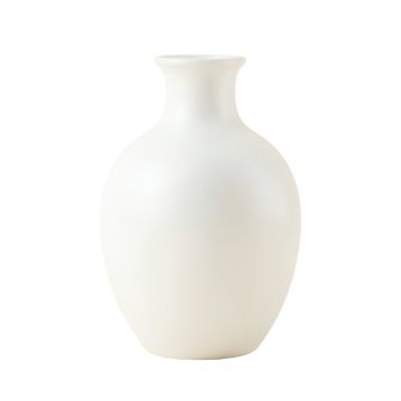 Linden Crest Empty Decorative Vase - White (synthetic illustration; no displayed measurements)