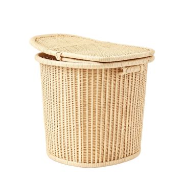 River Bluff Laundry Hamper - Cream