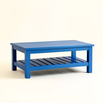 Alder Falls Coffee Table - Blue (synthetic illustration; no displayed measurements)