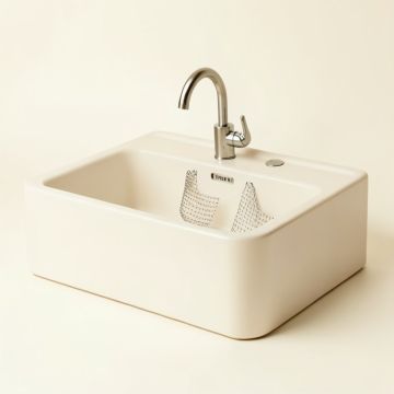 Desalvo 30 '' L X 20 '' W Farmhouse Kitchen Sink With Basket Strainer (synthetic illustration; no displayed measurements)