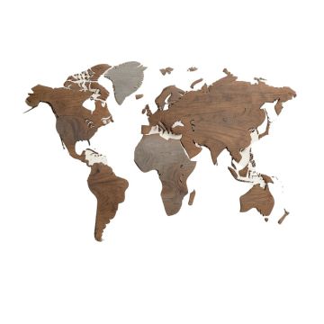 World Map Wall Decor