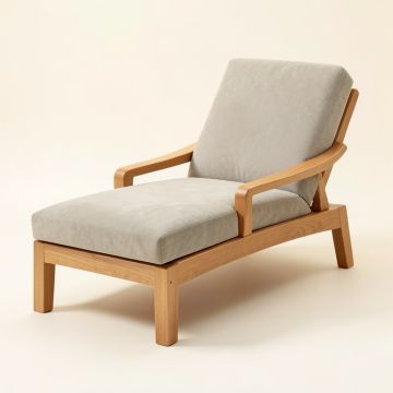 Hugo Chaise Lounge (synthetic illustration; no displayed measurements)
