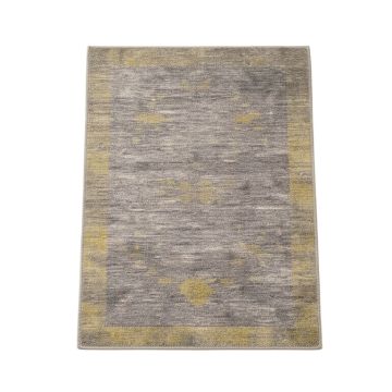 Costa Mesa Power Loom Gray/Yellow Rug (synthetic illustration; no displayed measurements)