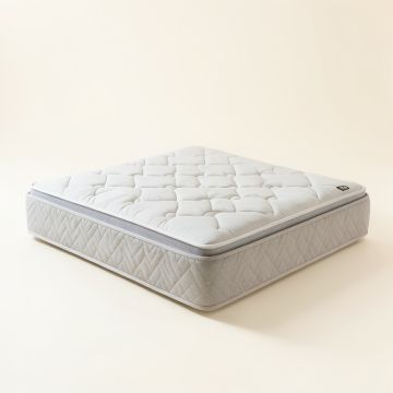 Serta 8 '' Plush Innerspring Mattress (synthetic illustration; no displayed measurements)