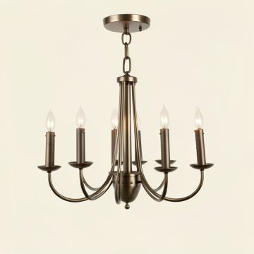 Kujo 6 - Light Candle Style Drum Chandelier (synthetic illustration; no displayed measurements)
