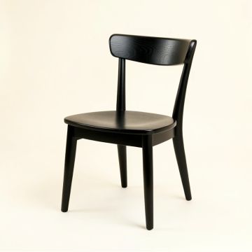 Juniper Dell Dining Chair - Black (synthetic illustration; no displayed measurements)