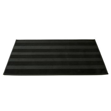 Dawn Bend Rectangular Outdoor Rug - Black