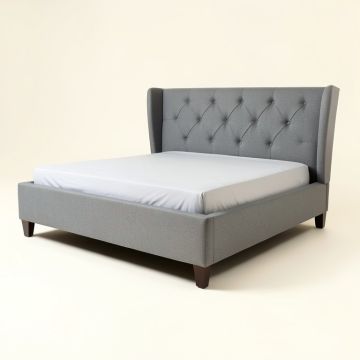 Angelita Upholstered Standard Bed (synthetic illustration; no displayed measurements)