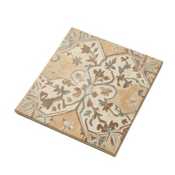 Dallas Patterned Mix Pillowed 3 '' X 8 '' Ceramic Subway Tile