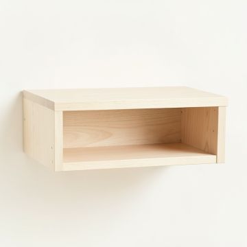 Briar Bridge Wall-Mounted Shelf - Ivory (synthetic illustration; no displayed measurements)
