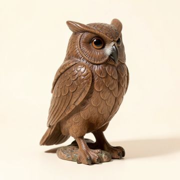 Gravitt Barn Standing Owl Statue (synthetic illustration; no displayed measurements)