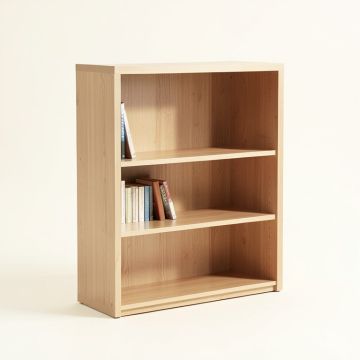 Single Face Shelf Standard Bookcase (synthetic illustration; no displayed measurements)
