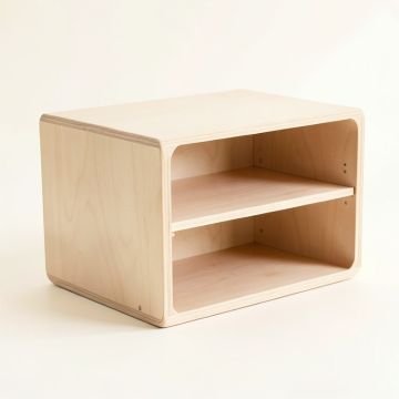Vale Branch Low Toy Storage Unit - Beige (synthetic illustration; no displayed measurements)