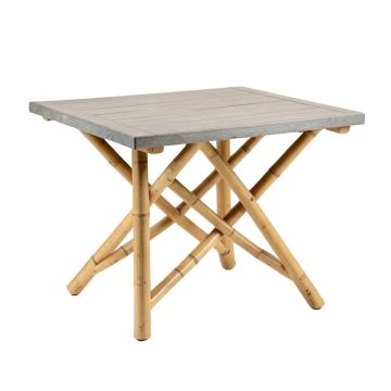 Pine Arc Patio Table - Gray