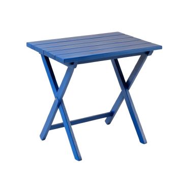Reed Brook Compact Balcony Table - Blue