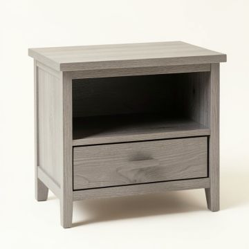 Heath Crest Nightstand - Gray (synthetic illustration; no displayed measurements)