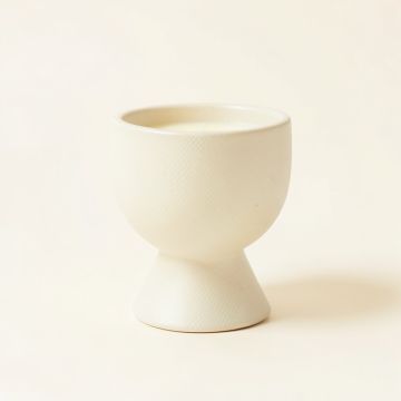 Moss Bend Empty Candle Holder - Ivory (synthetic illustration; no displayed measurements)