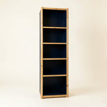Rowan Edge Narrow Cubby Tower - Navy (synthetic illustration; no displayed measurements)