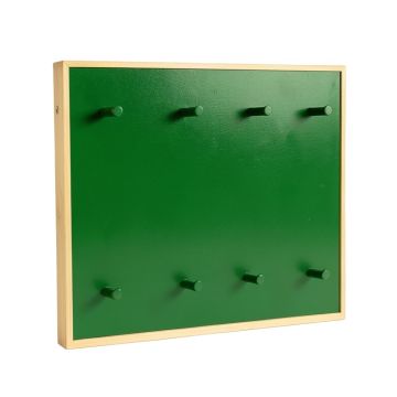 Heath Branch Empty Wall-Mounted Tool Organizer Panel - Green