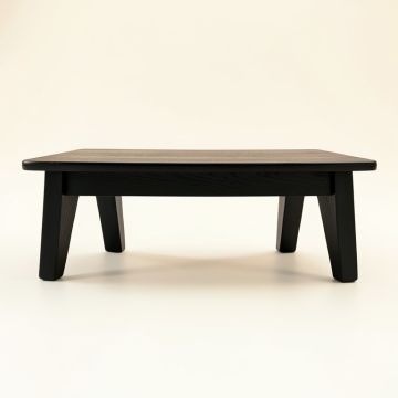 Glen Crest Indoor Bench - Black (synthetic illustration; no displayed measurements)