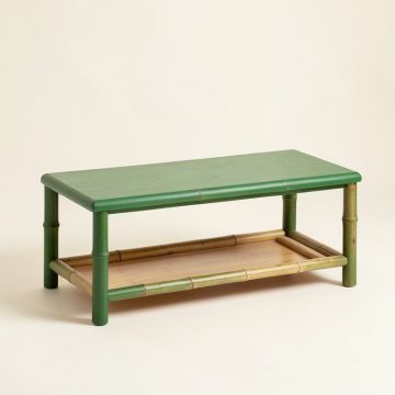 Rowan Bluff Indoor Bench - Green (synthetic illustration; no displayed measurements)