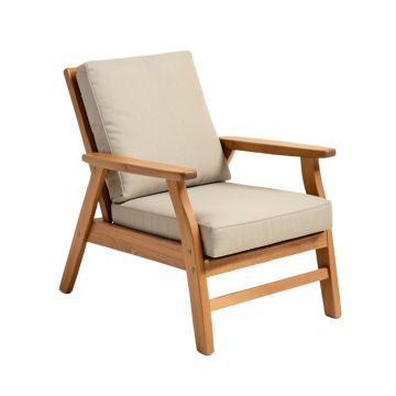 Brunswick Teak Patio Chair With Cushions