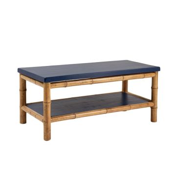 Cove Crest Indoor Bench - Navy