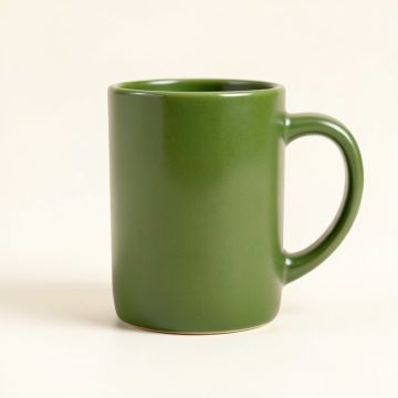 Brook Bluff Ceramic Mug - Green (synthetic illustration; no displayed measurements)